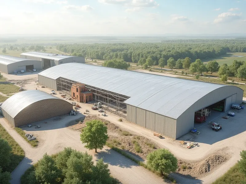 Строительство нового овощехранилища, плодохранилища