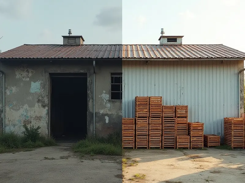 Реконструкция овощехранилища, плодохранилища