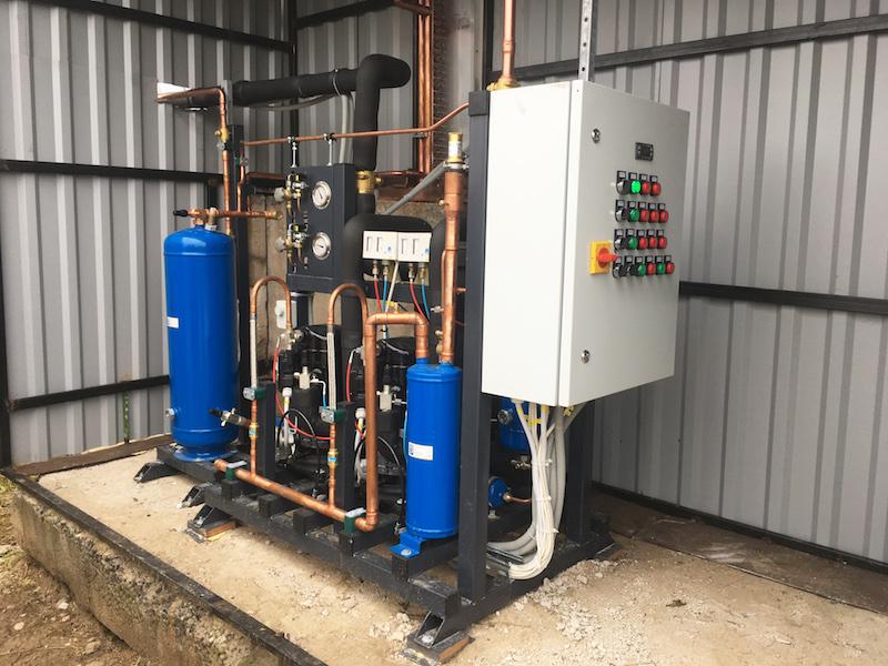 Холодильная установка для фруктохранилища, ФХ Януш